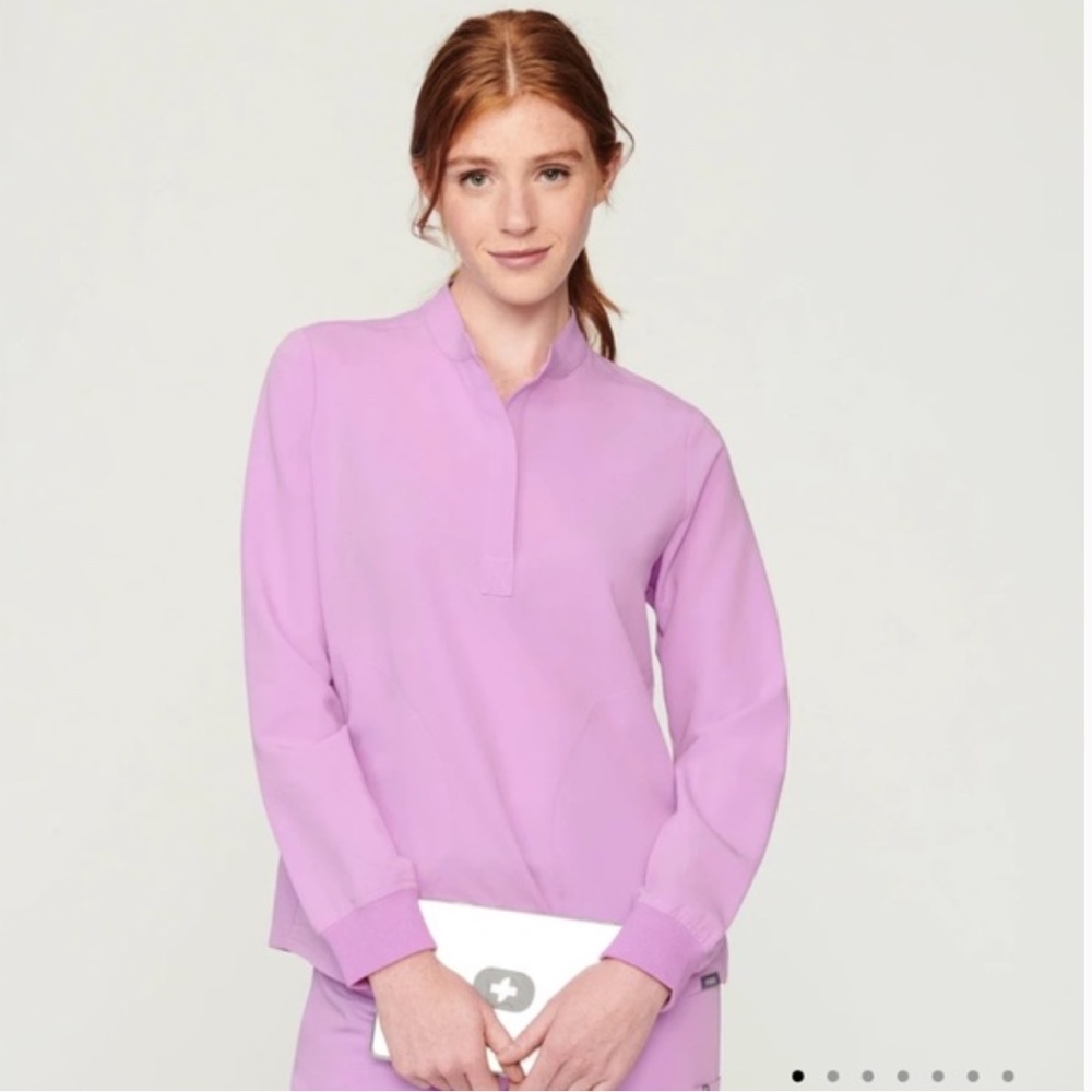 FIGS DUSK REMIX RAFAELA LONG SLEEVE TOP SMALL